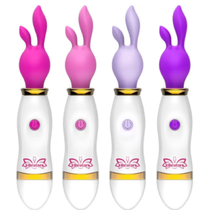 Dream Rabbit Mini Masaj Aleti – 12 Farklı Titreşim Modu – Şarjlı