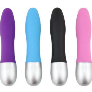 Gümüş Şapka Mini Vibratör – Mor