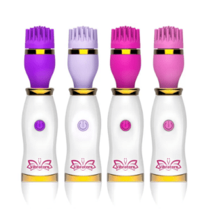 Magic Brush Klitoral Vibratör – 12 Farklı Titreşim Modu – Pilli – Açık Mor